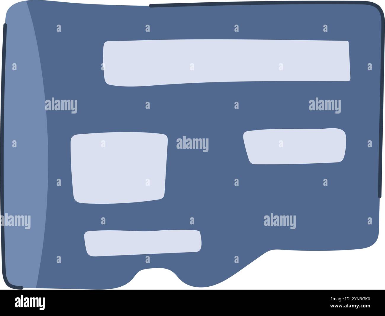 speed microsd card cartoon vector illustration Stock Vector Image & Art ...