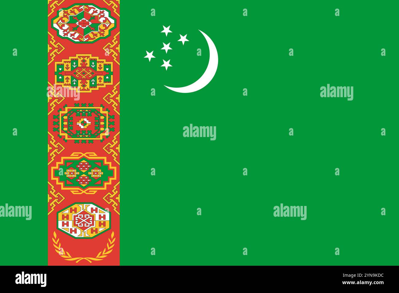 turkmenistan-flag-in-official-colors-dimensions-and-aspect-ratio