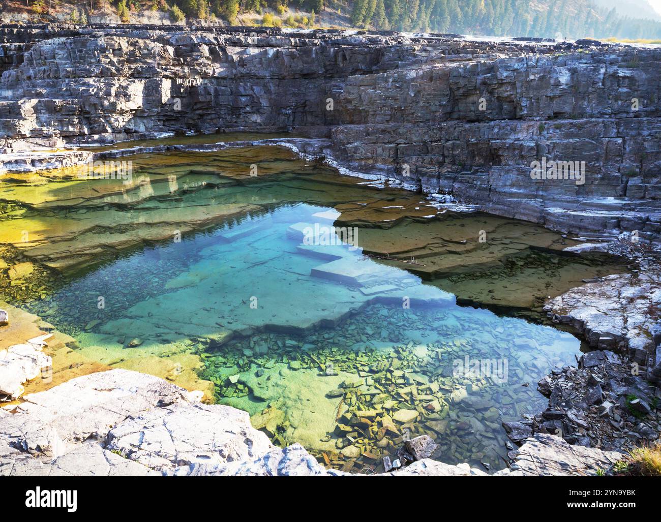 Usa montana libby kootenai river hi-res stock photography and images ...