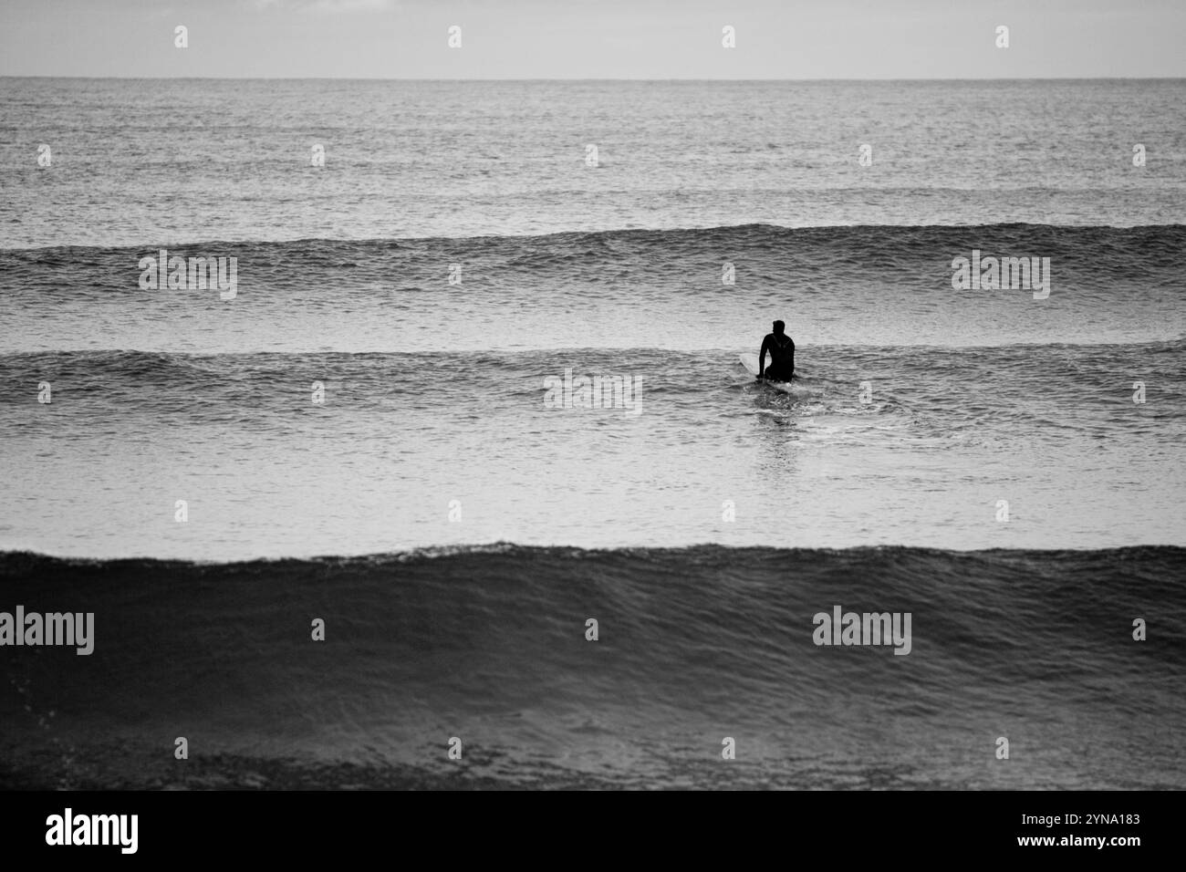 Longboarding surf Black and White Stock Photos & Images - Alamy