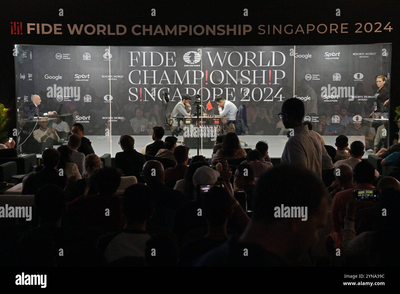 World chess championship 2024 hi-res stock photography and images - Alamy
