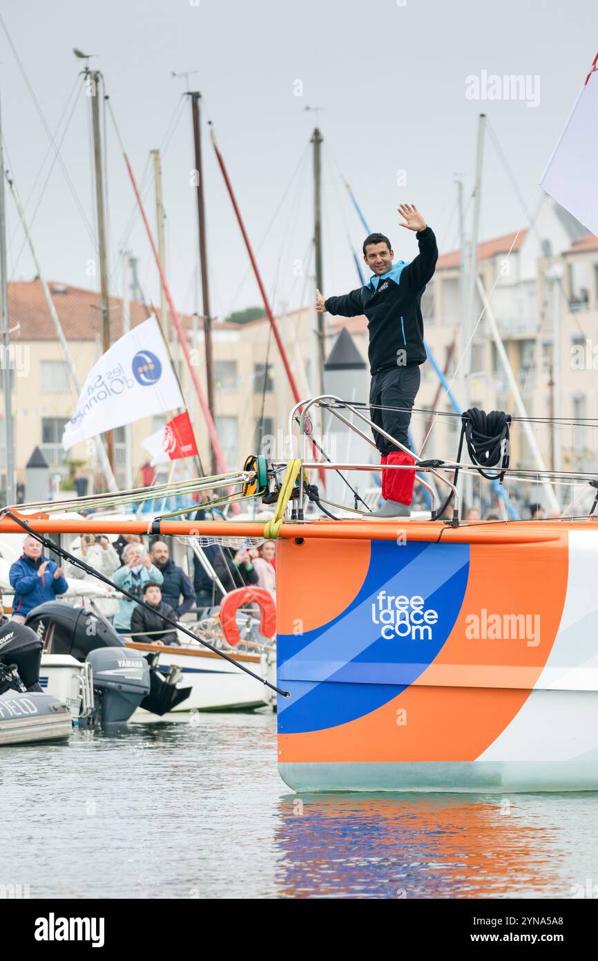 France, Vendee, Sables d'Olonne, Starting day of the Vendée Globe 2025