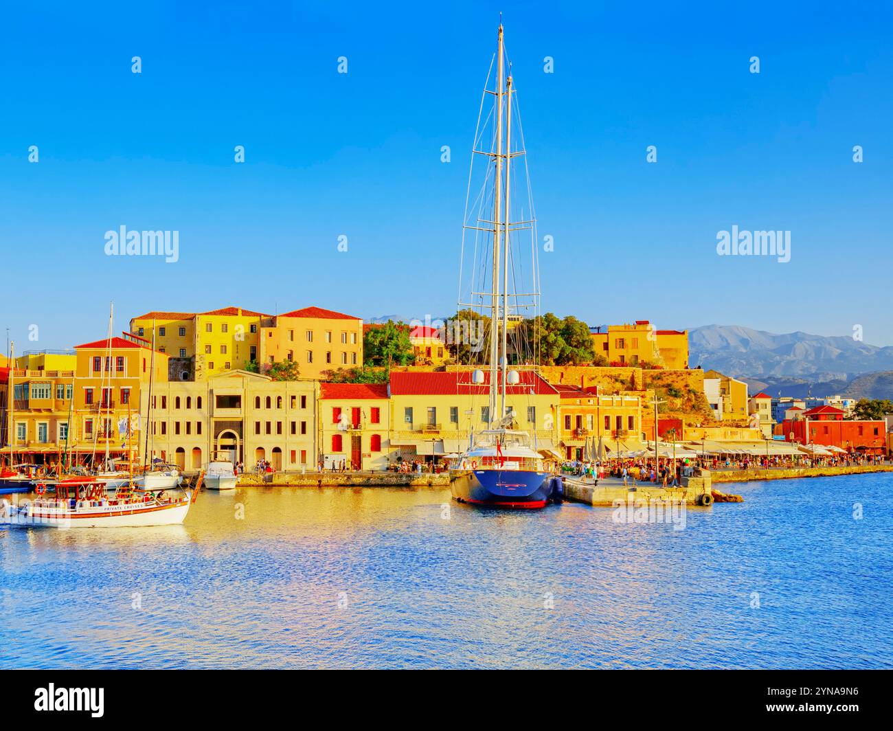 greece-crete-view-of-the-old-venetian-harbour-chania-stock-photo-alamy