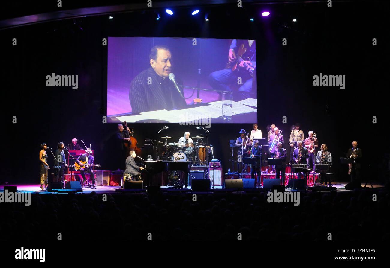 November 25, 2024, Sheffield, South Yorkshire, United Kingdom: Jools Holland, with special guests Toby Lee and Marc Almond, performing at Sheffield City Hall, Sheffield, United Kingdom, 23rd November 2024. (Credit Image: © Glenn Ashley/ZUMA Press Wire) EDITORIAL USAGE ONLY! Not for Commercial USAGE! Stock Photo