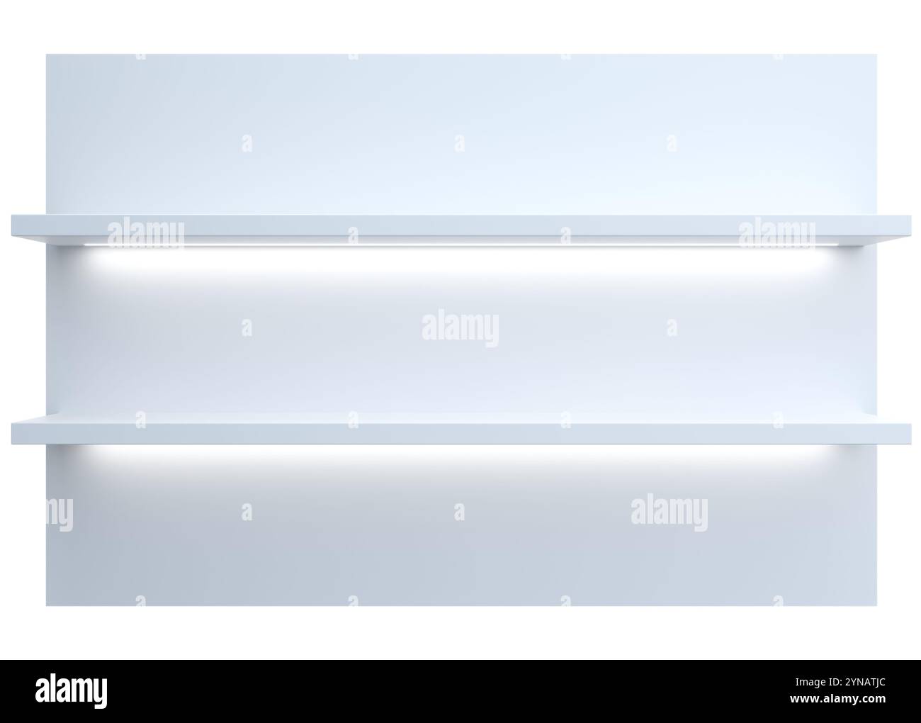 Wall background of furniture showcase shelves Stock Photo - Alamy
