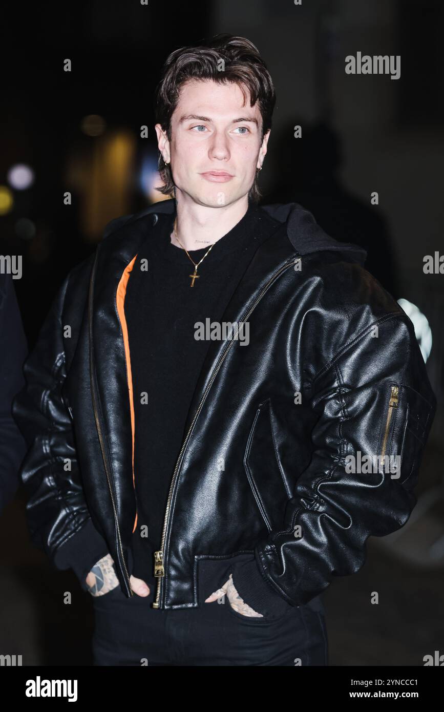 Milan, Arrivals at the Vanity Fair Stories event at the Teatro Lirico Giorgio Gaber. In the photo: Benjamin Mascolo of Benji & Fede Stock Photo