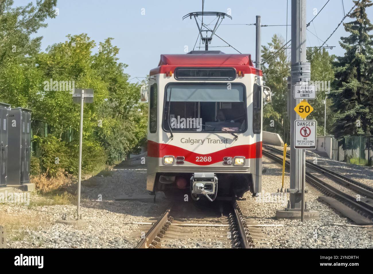 Calgary train hi-res stock photography and images - Alamy