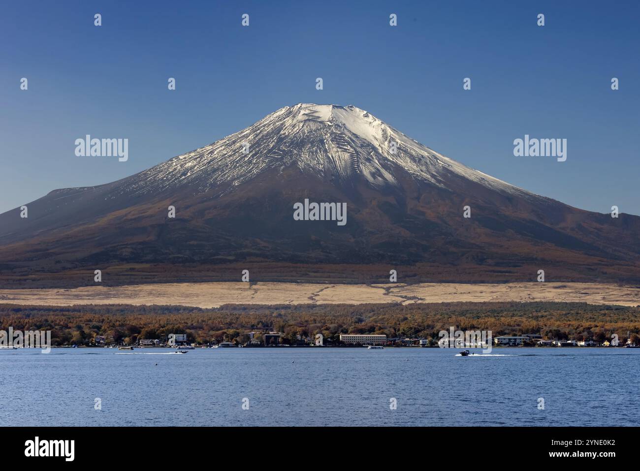 The Mount Fuji, an active volcano about 100 kilometres southwest of Tokyo Stock Photo