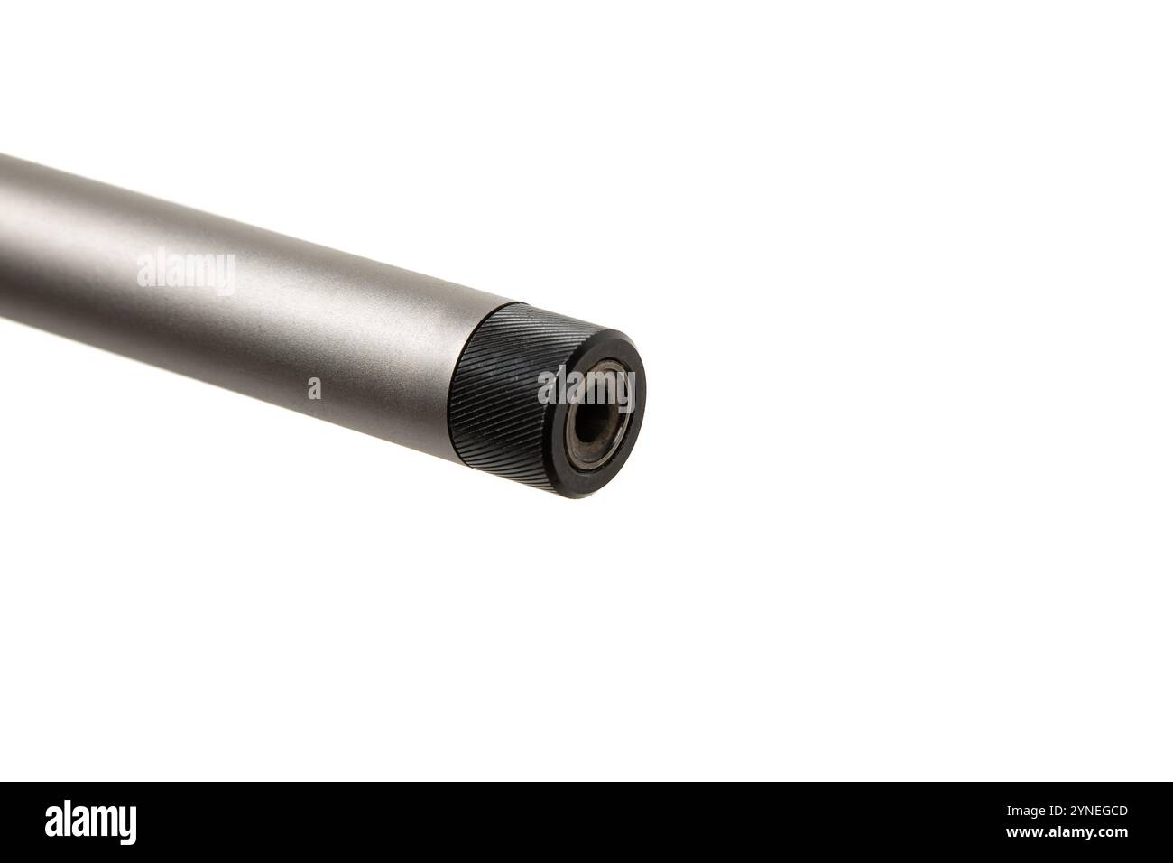 Precision rifle with a modular design, featuring an adjustable stock ...