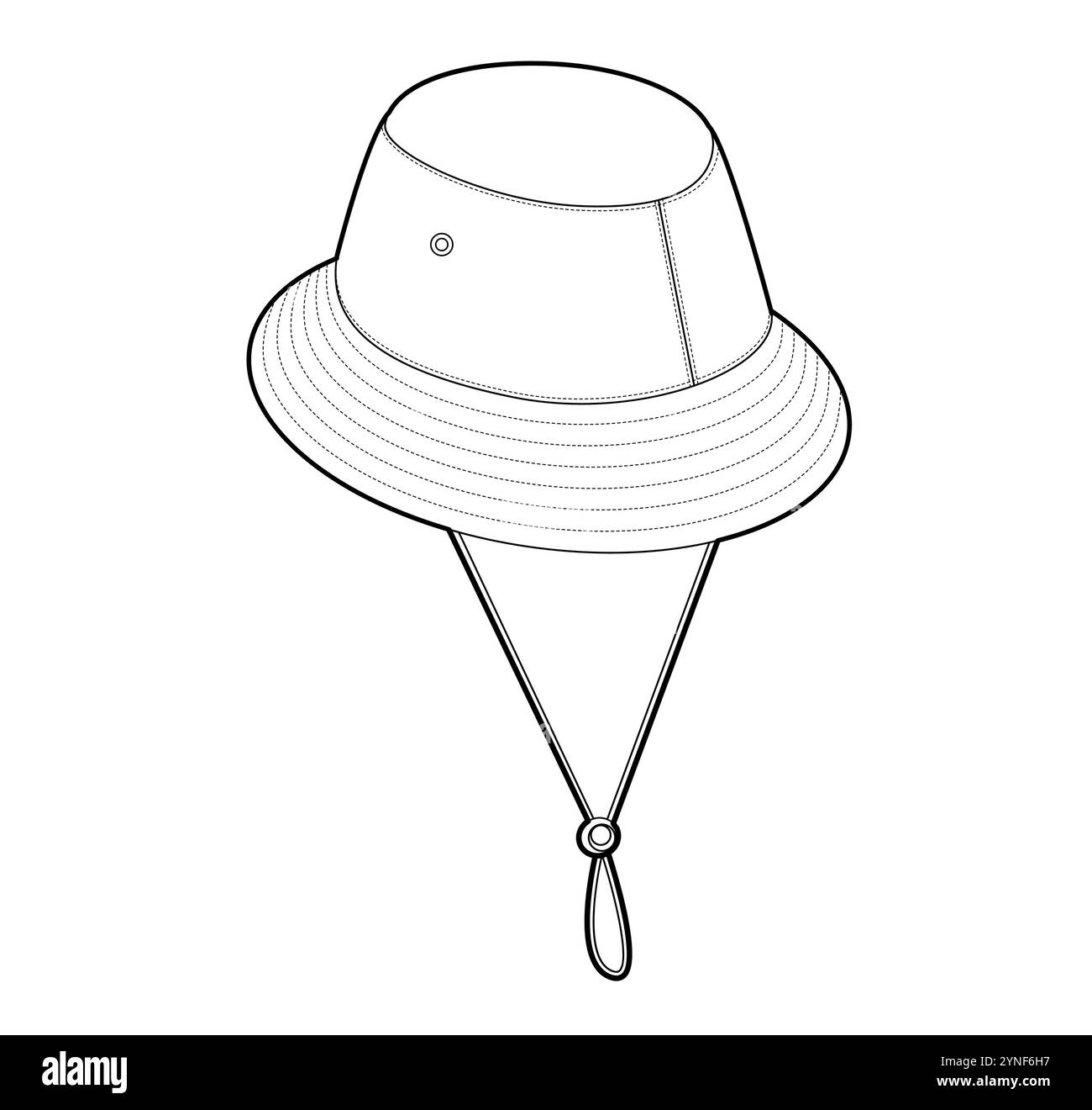 Safari hat vector Black and White Stock Photos & Images - Alamy