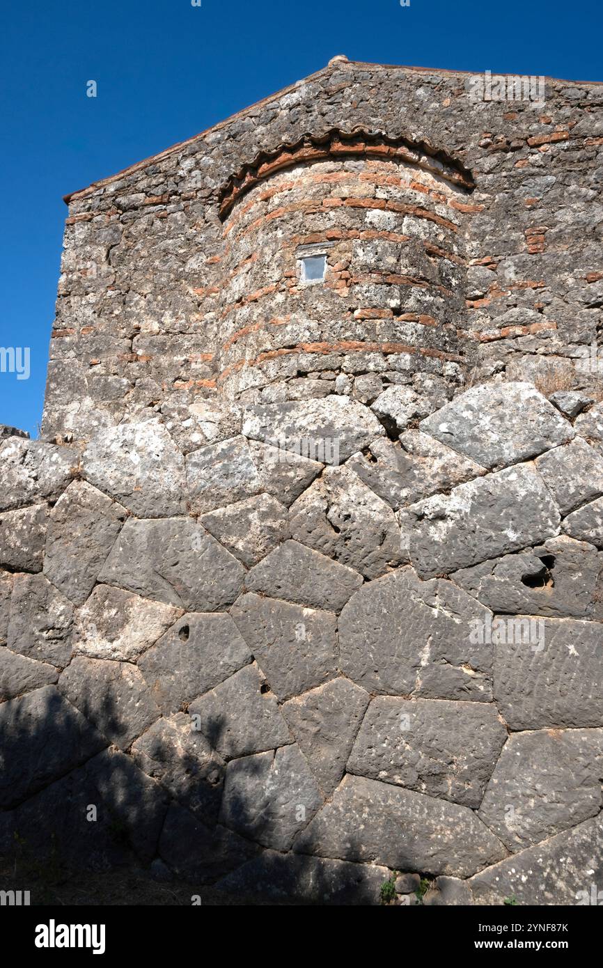 Ancient Greek Ruins of Necromanteion of Acheron near village of ...