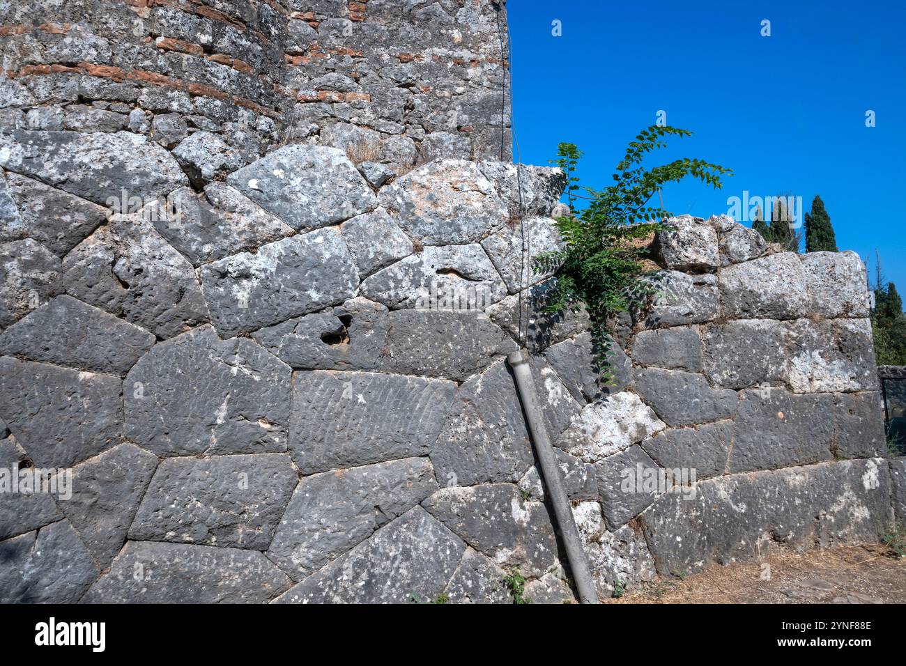 Ancient Greek Ruins of Necromanteion of Acheron near village of ...
