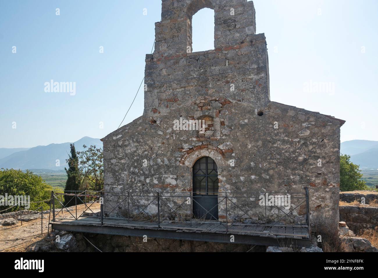 Ancient Greek Ruins of Necromanteion of Acheron near village of ...