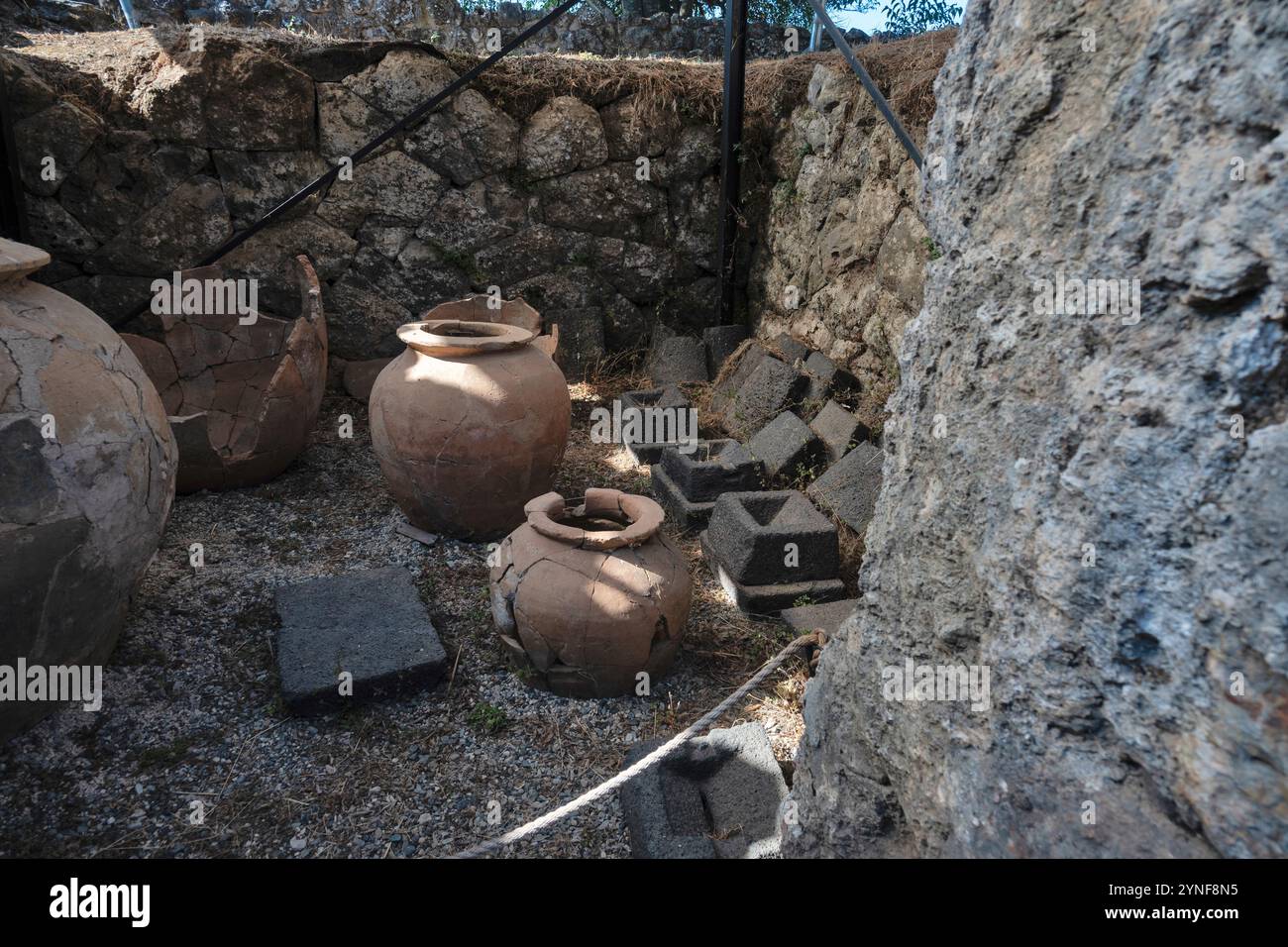Ancient Greek Ruins of Necromanteion of Acheron near village of ...