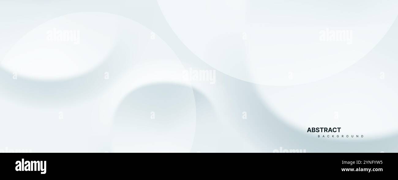 white abstract rounded texture background. great for banner, poster ...