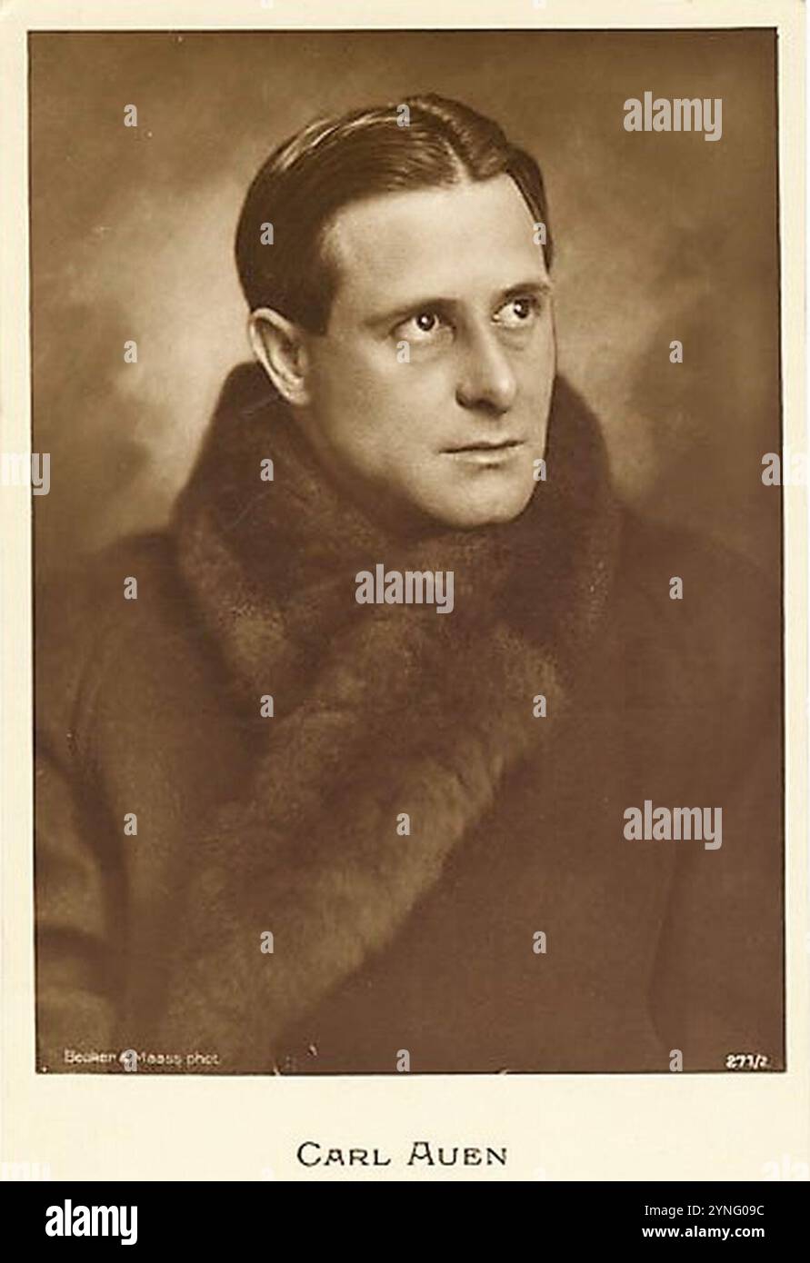 What Was Carl Auen's Impact on Early German Cinema?