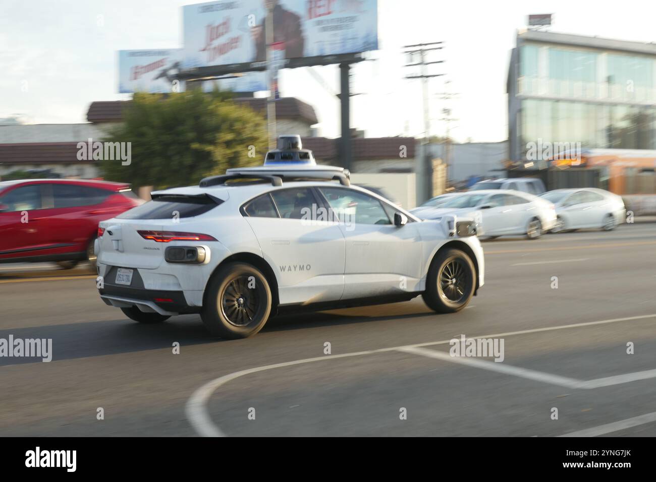 Los Angeles, California, USA 25th November 2024 Waymo Driverless Car