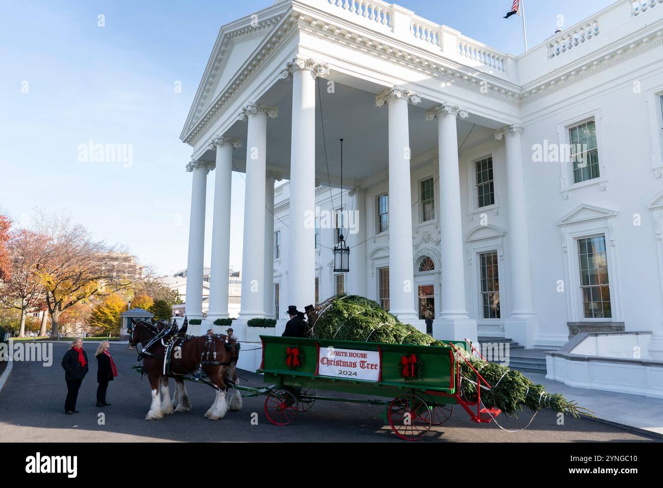 Washington, United States. 25th Nov, 2024. The official 2024 White ...