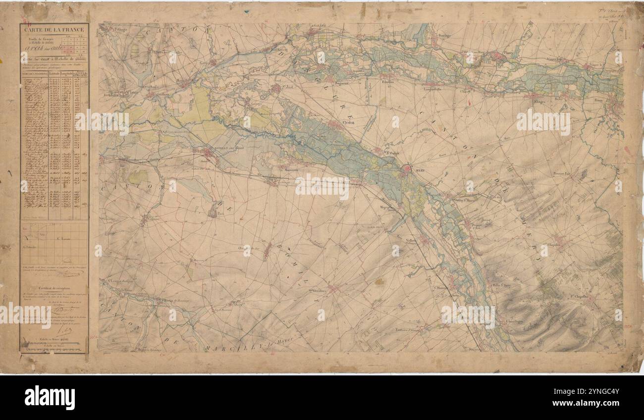 La feuille carte hi-res stock photography and images - Alamy
