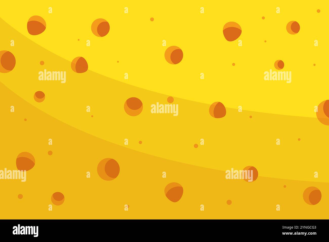 flat cheese texture background illustration design Stock Vector Image ...