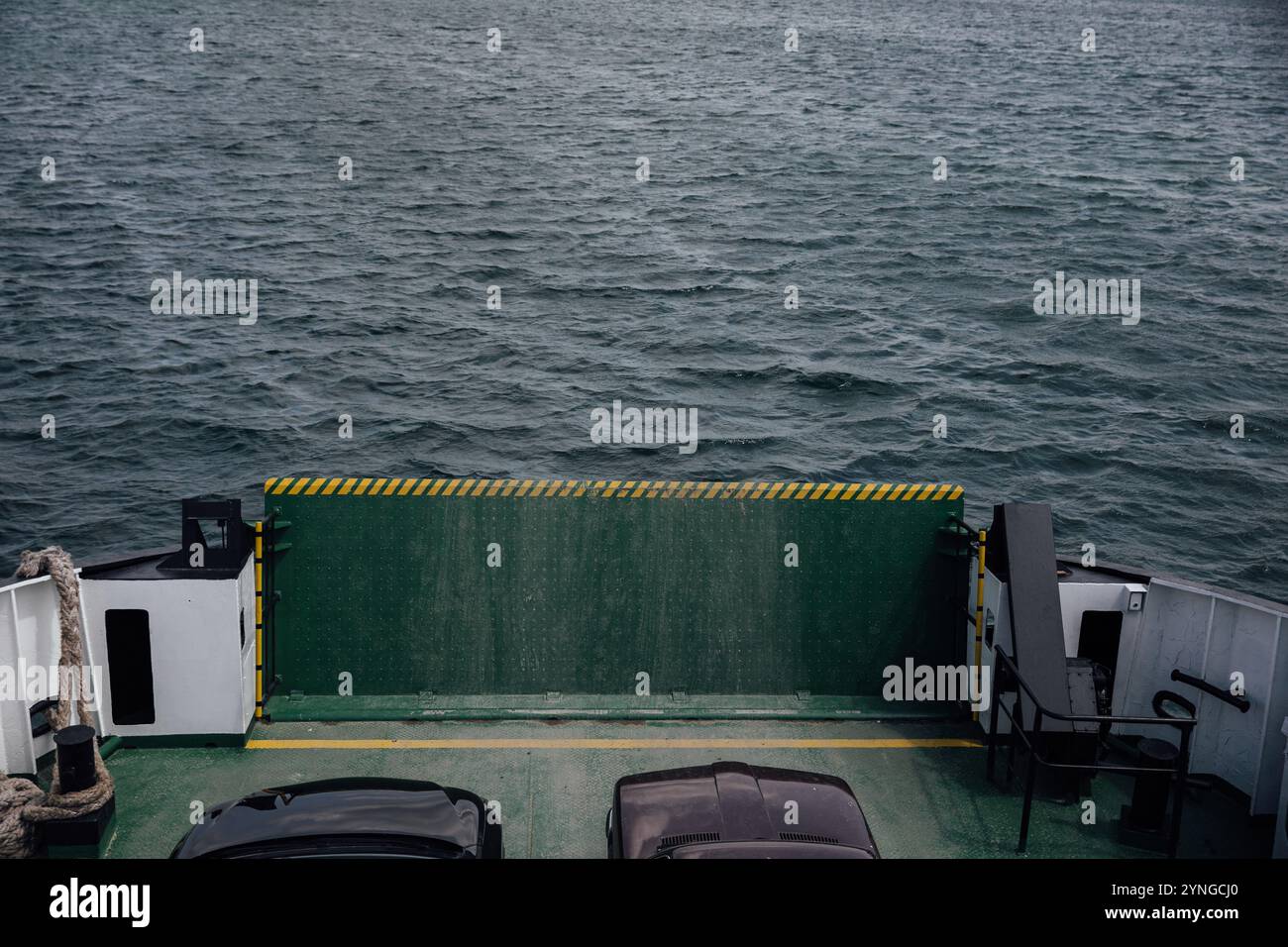 View deck car carrying ferry hi-res stock photography and images - Alamy