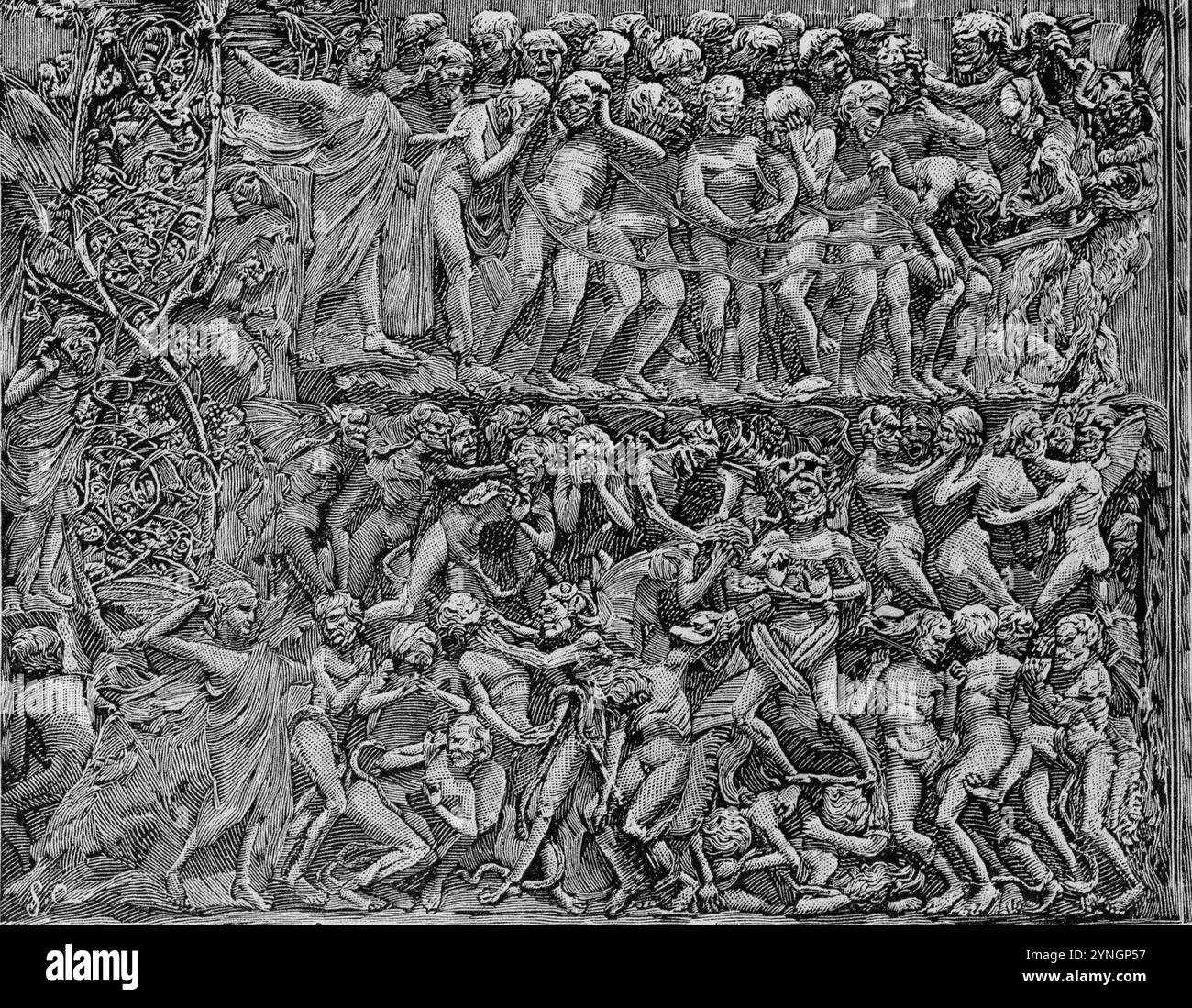 cattedrale-di-orvieto-la-schiera-dei-dannati-e-l-inferno-xilografia