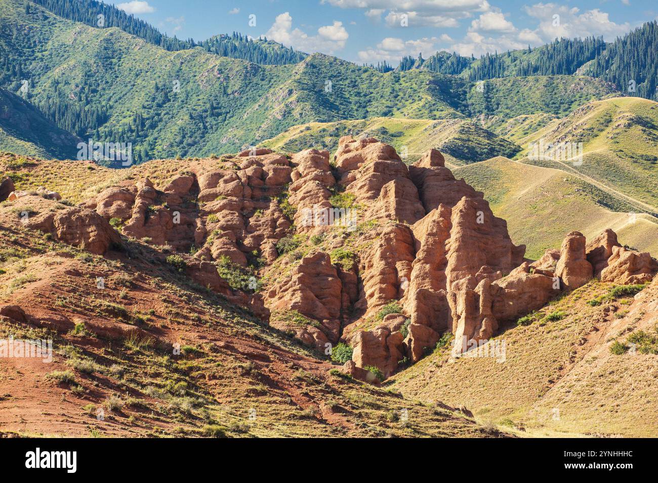 Mountainous landforms hi-res stock photography and images - Alamy