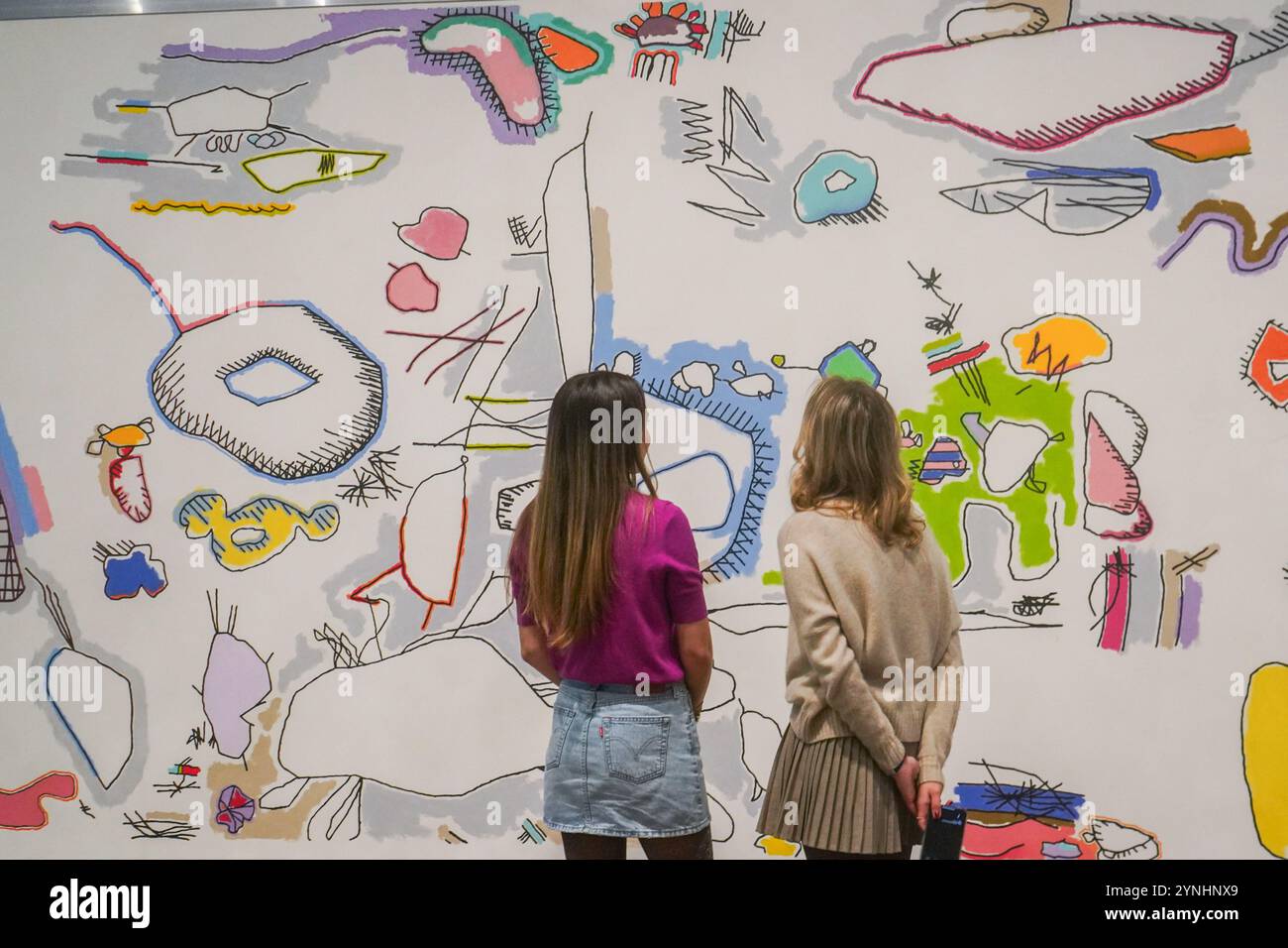 London, UK. 26 November 2024 Harold Cohen, AARON #1 Drawing, 1979 ...