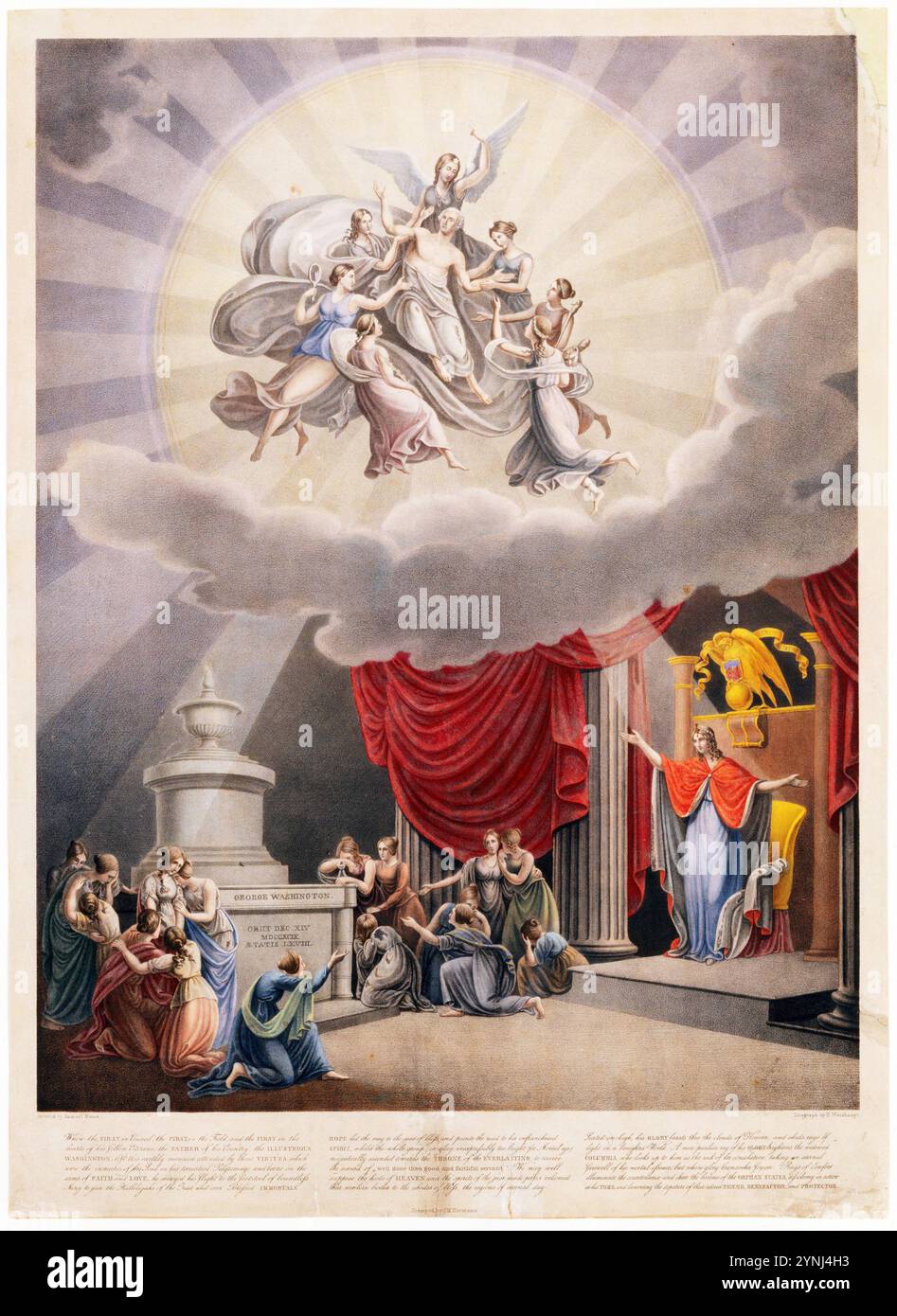 George washington goes to heaven hi-res stock photography and images ...