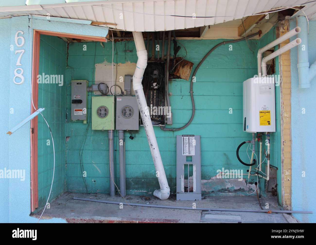 St Pete Beach FL November 3 2024: Buildings along water front With