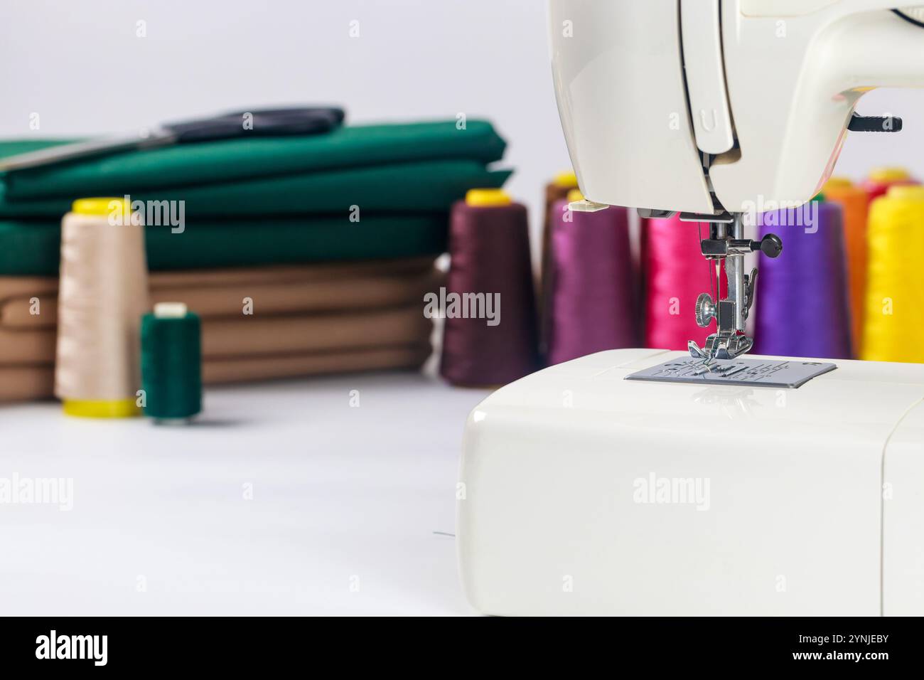Sewing project tools equipment hi-res stock photography and images - Alamy