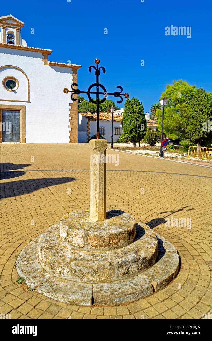 Kirche, Ermita Cristo Del Calvario Stock Photo - Alamy
