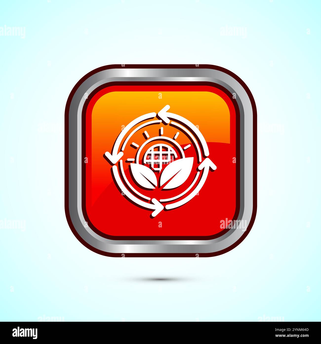 Renewable energy icon design illustration. Renewable power sign symbol ...