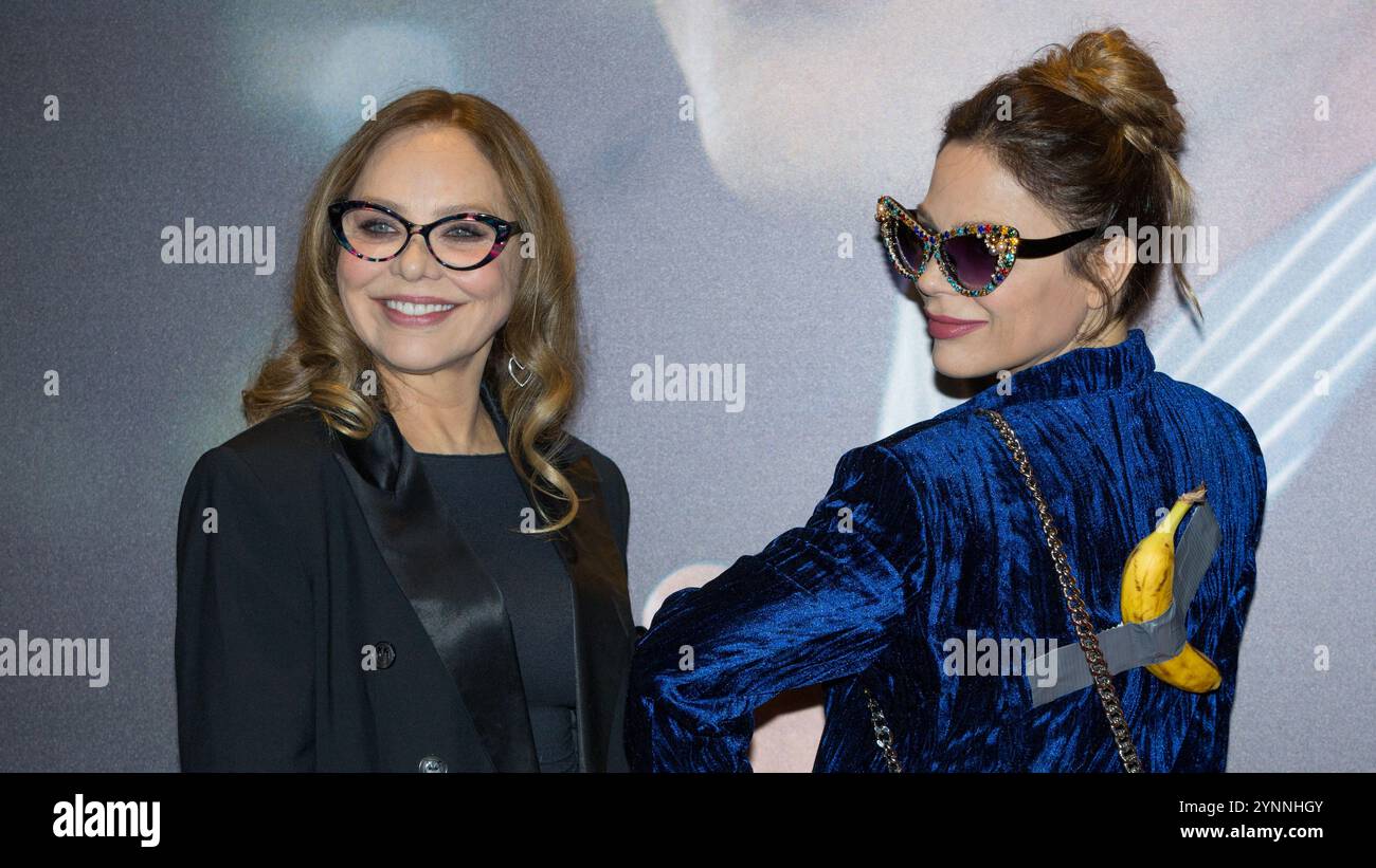 Turin, Italy. 26th Nov, 2024. Actress Ornella Muti (left) with Naike ...