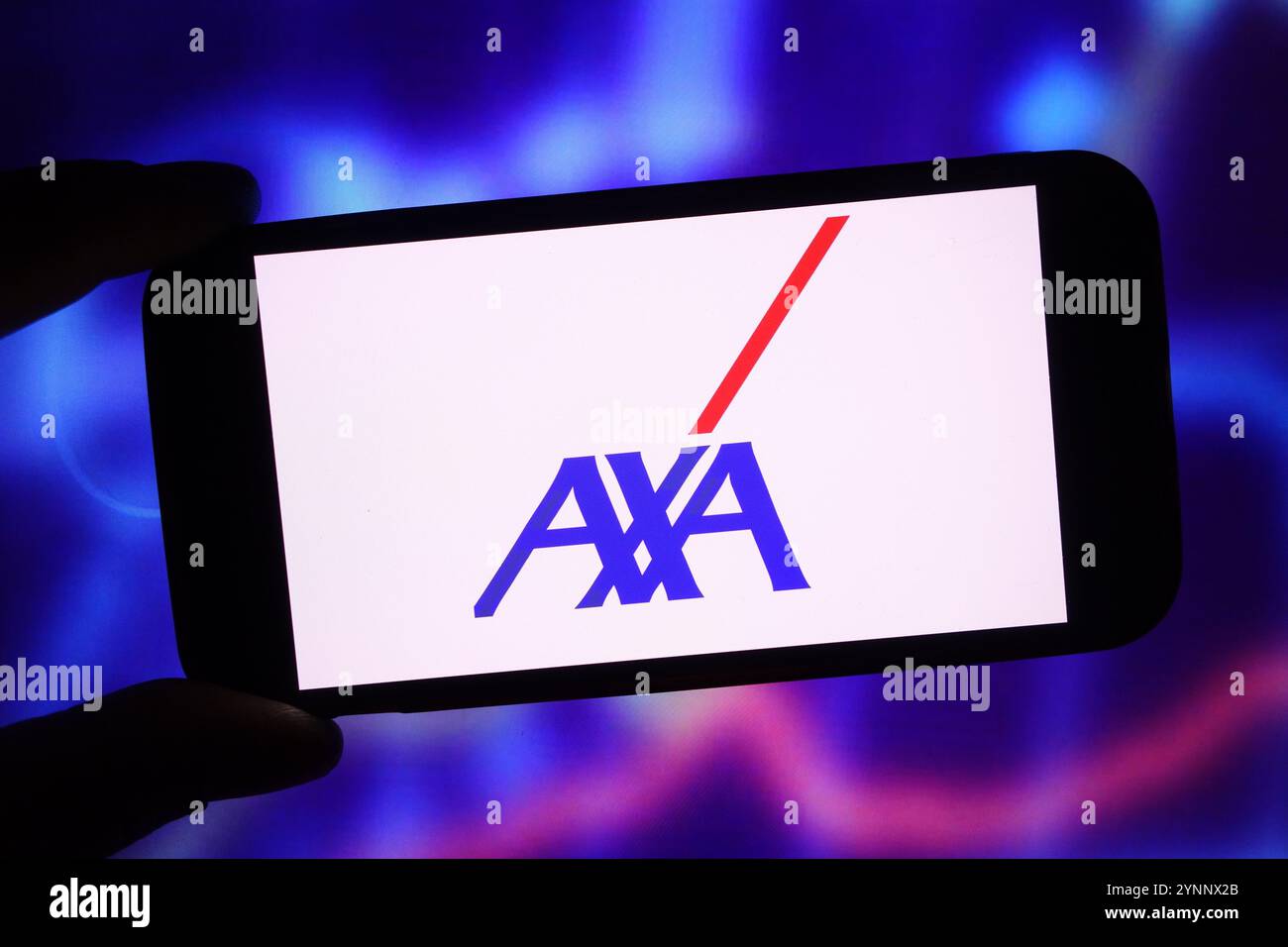 Axa technology company logo hi-res stock photography and images - Alamy