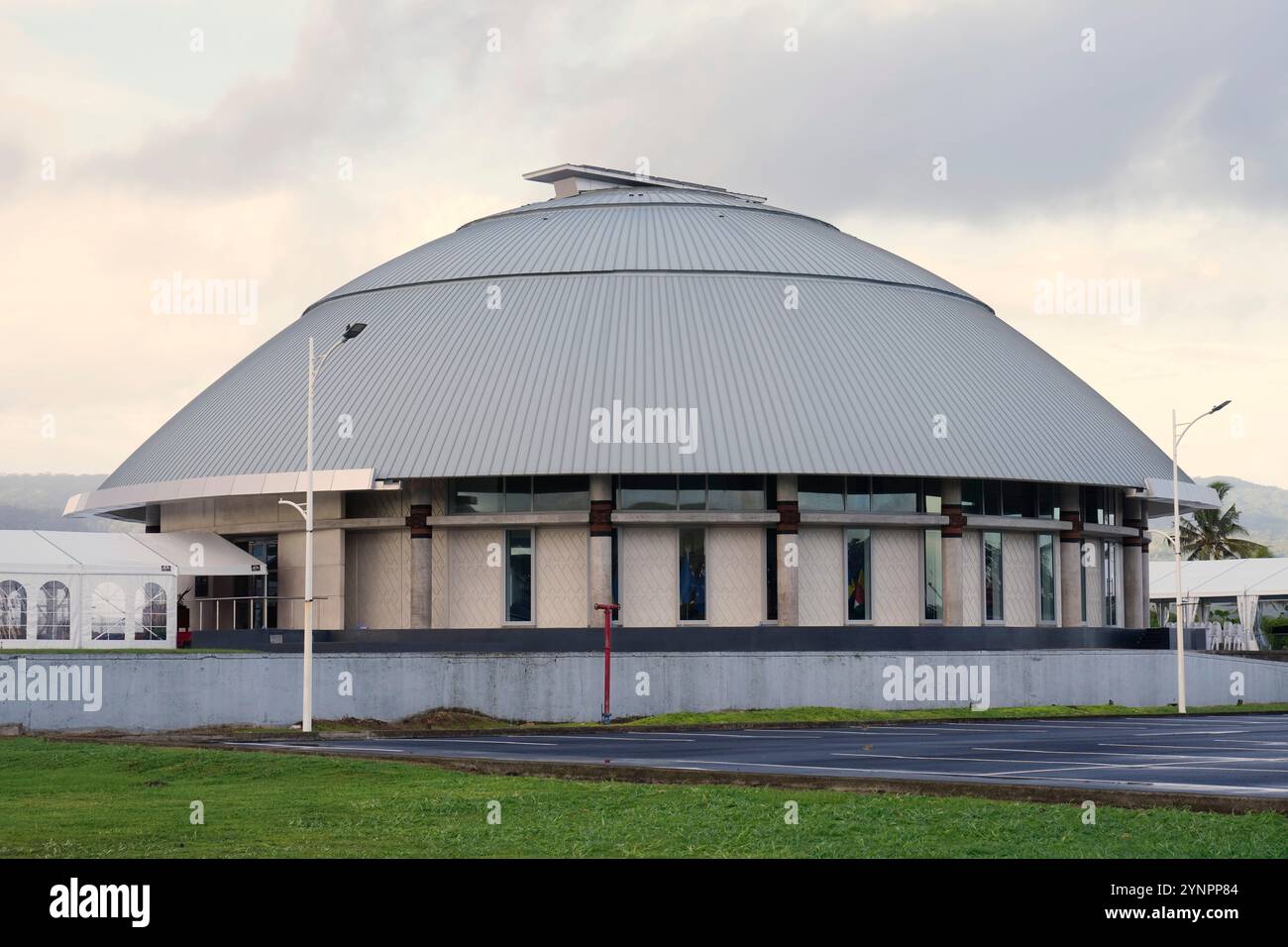 Parliament House in Apia, Samoa, Saturday, Oct. 26, 2024. (AP Photo ...