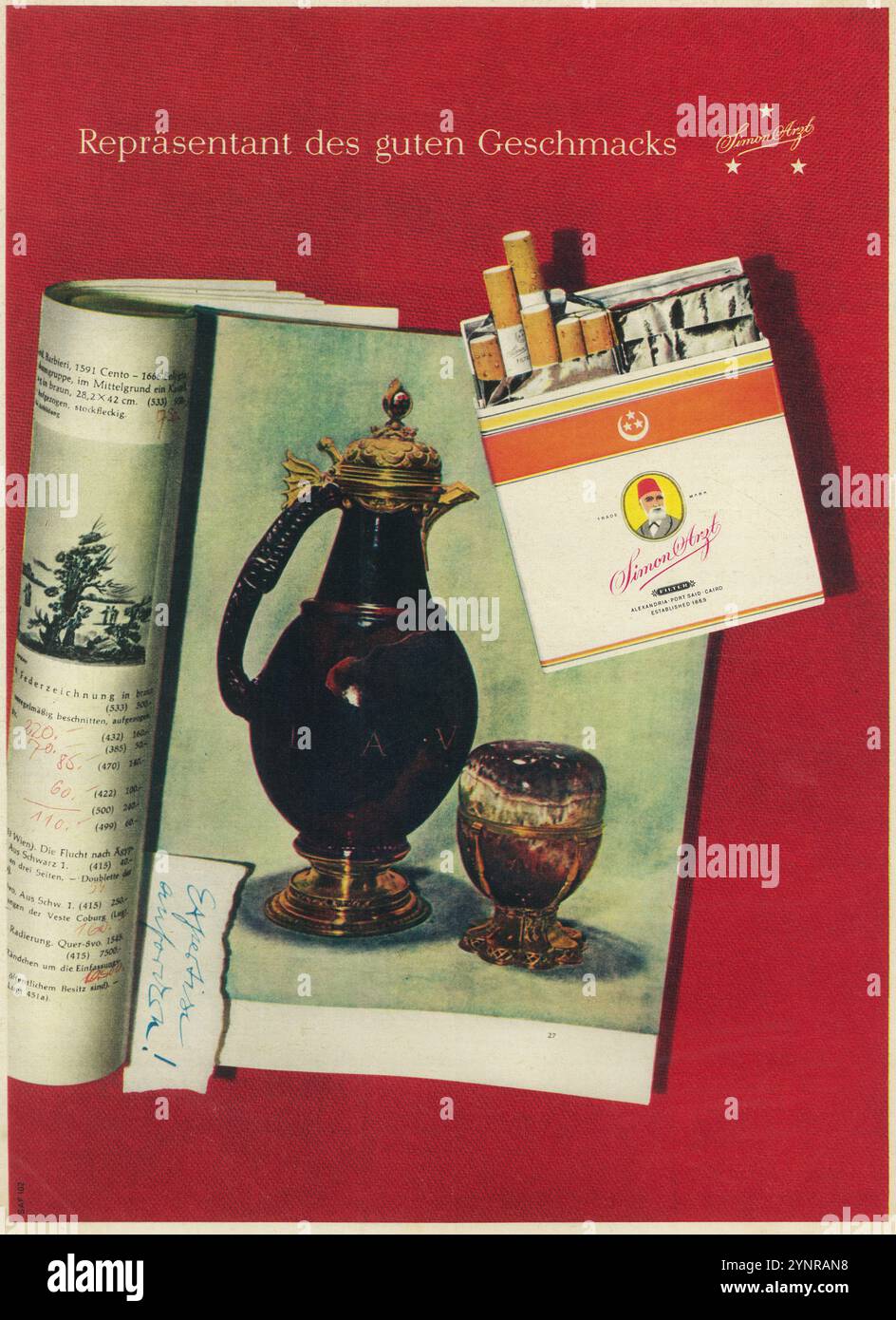 simon arzt cigarettes Simon arzt hi-res stock photography and images