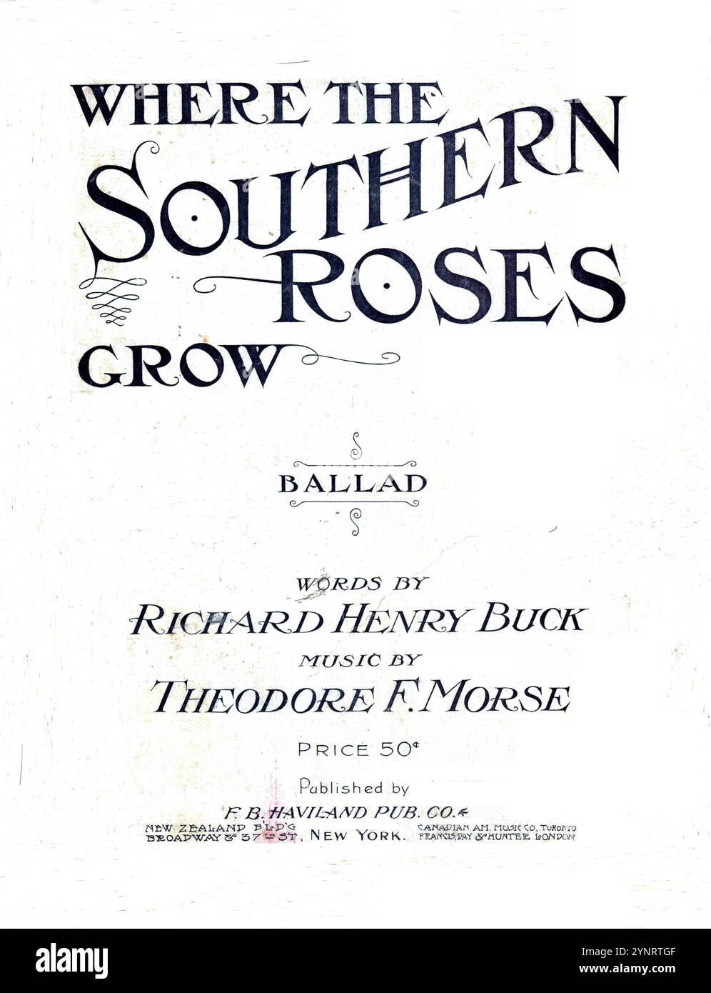 Florida sheet music hi-res stock photography and images - Alamy