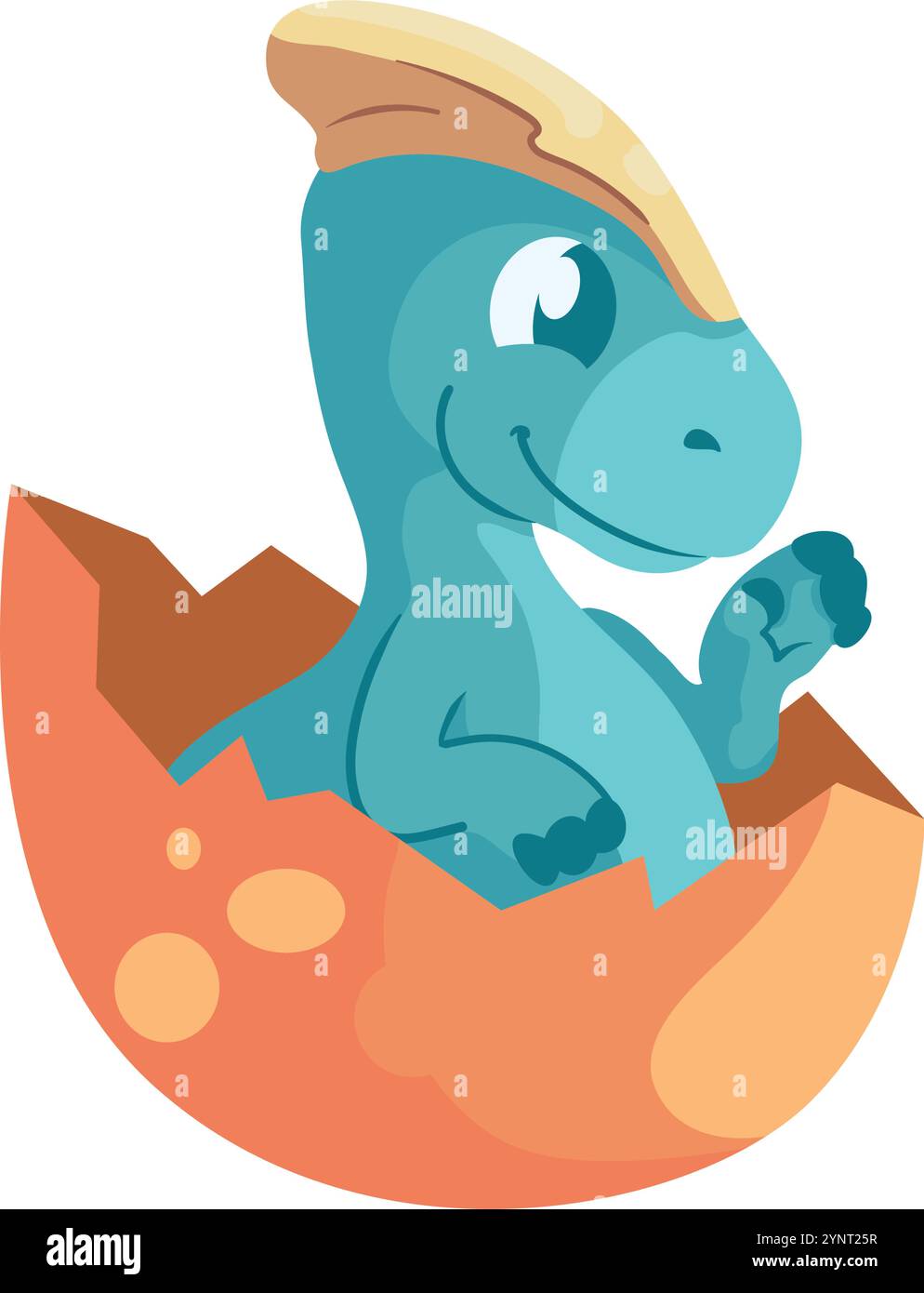 cute dinosaur baby in egg cartoon Stock Vector Image & Art - Alamy