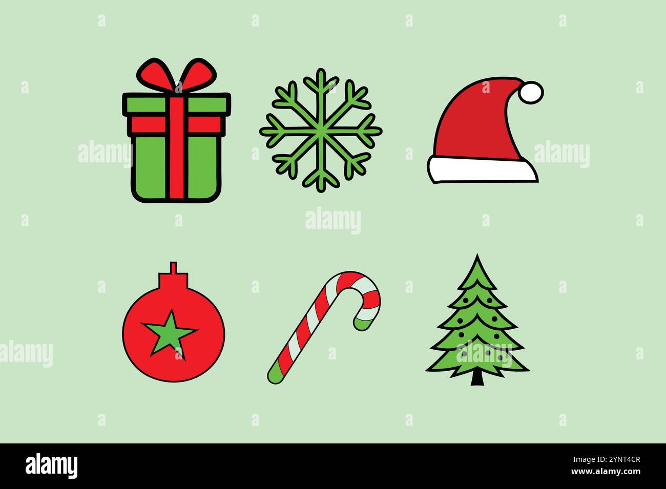 Christmas event ornament vector illustration Stock Vector Image & Art ...
