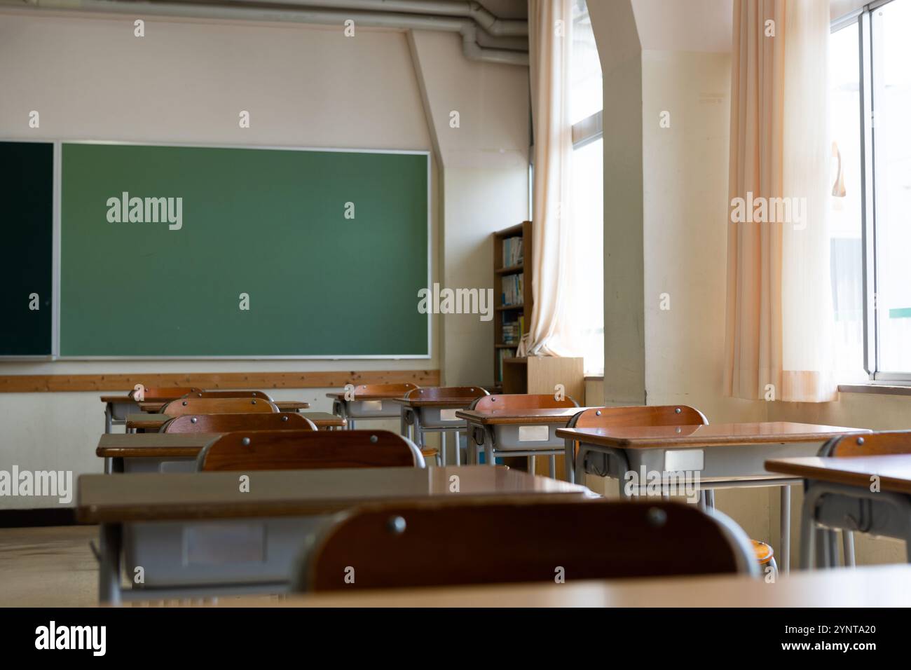 Empty classroom Stock Photo