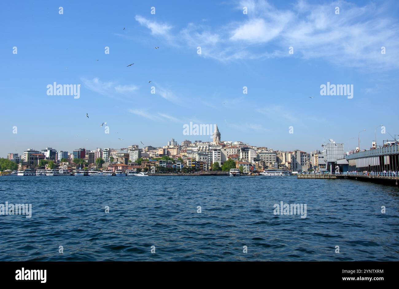 Galata tower karakoy view hi-res stock photography and images - Alamy