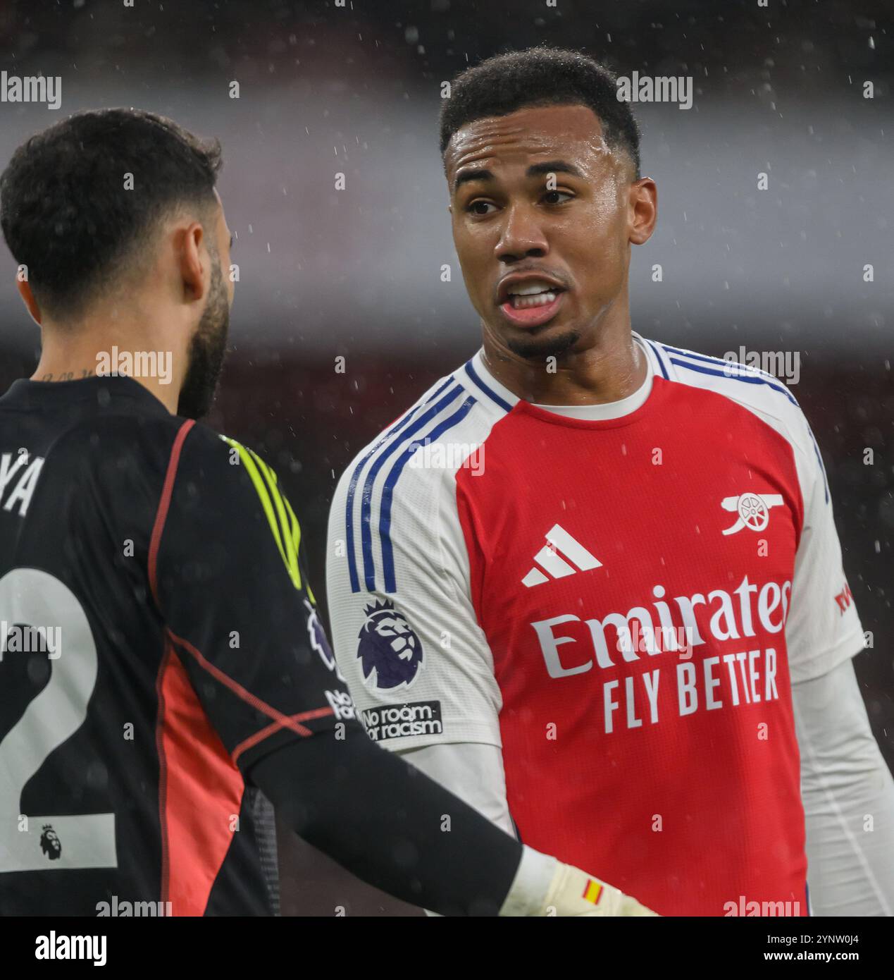 David Raya Gabriel London, UK. 23rd Nov, 2024. Arsenal v Nottingham Forest - Premier ...