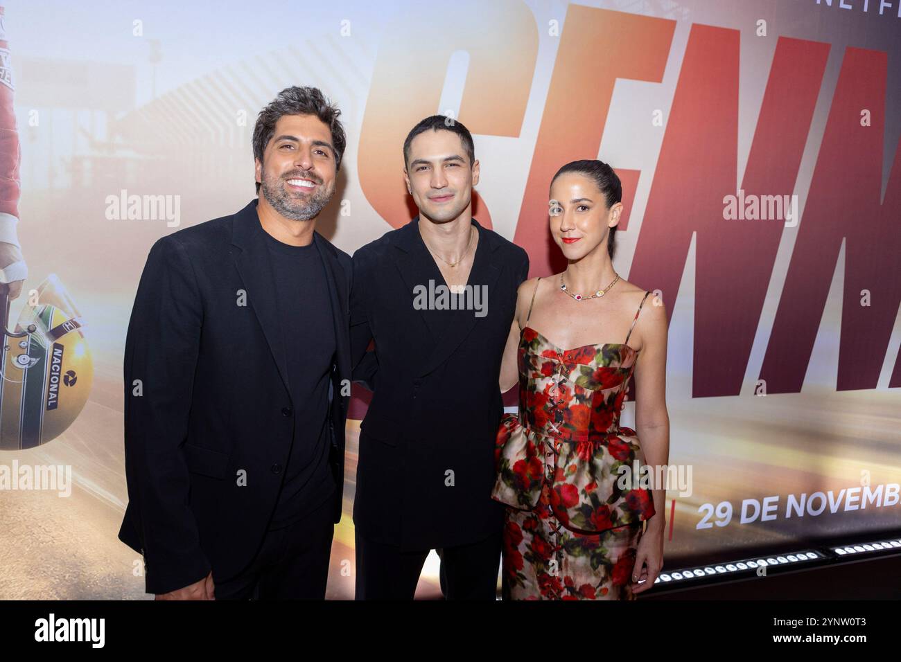SÃO PAULO, SP - 26.11.2024: PREMIERE MUNDIAL DE SENNA BY NETFLIX ...