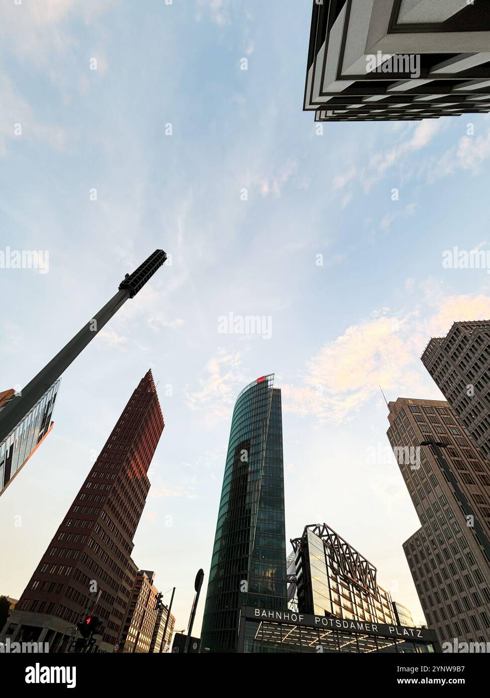 Photo inspiration: Visual Reference: A Stunning View Of Contemporary Skyscrapers At Potsdamer Platz With