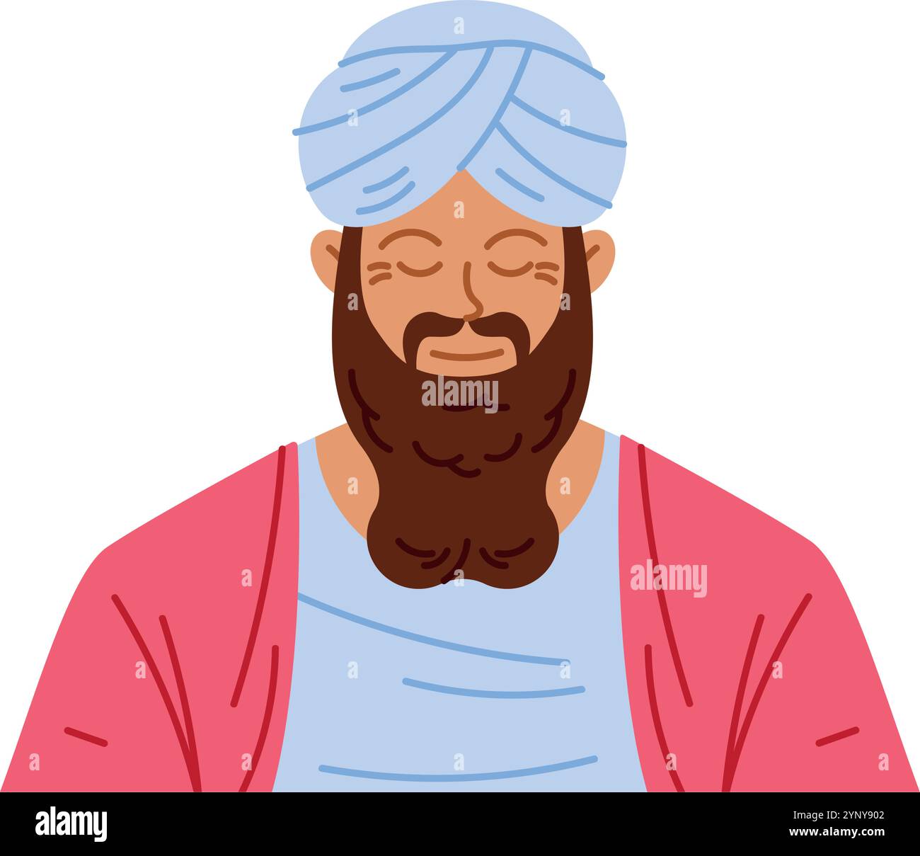 Guru tegh bahadur portrait hi-res stock photography and images - Alamy