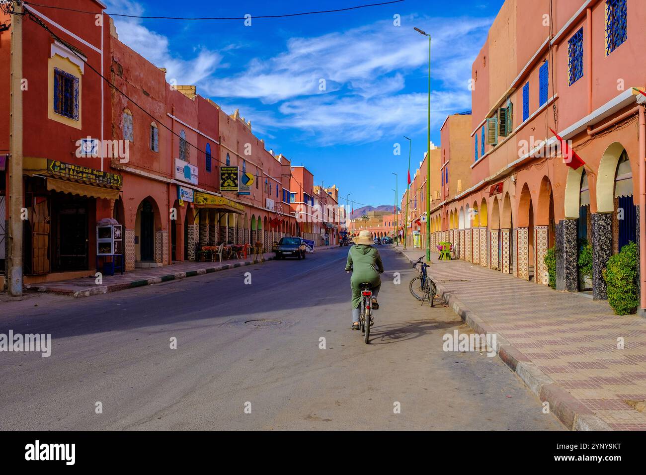 The Moroccan town of Tata in Tata Province, Souss-Massa, Morocco Stock Photo
