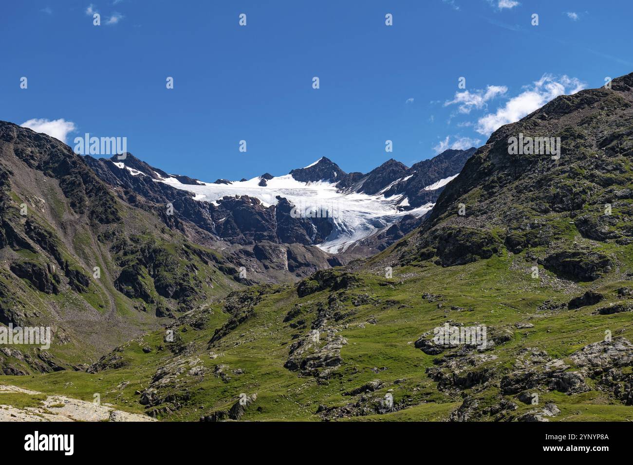 Landscape of Gavia Pass in the Italian Alps Stock Photo - Alamy