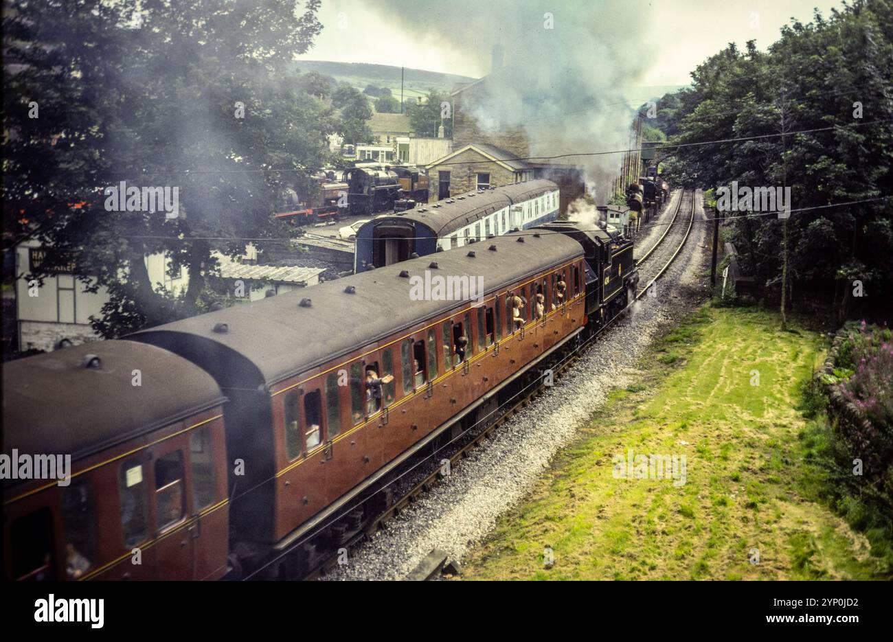 1980s train carriage hi-res stock photography and images - Alamy