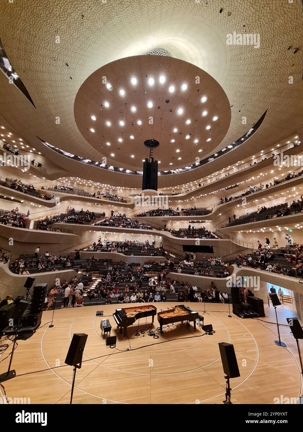 Elbphilharmonie concert hall interior hi-res stock photography and ...